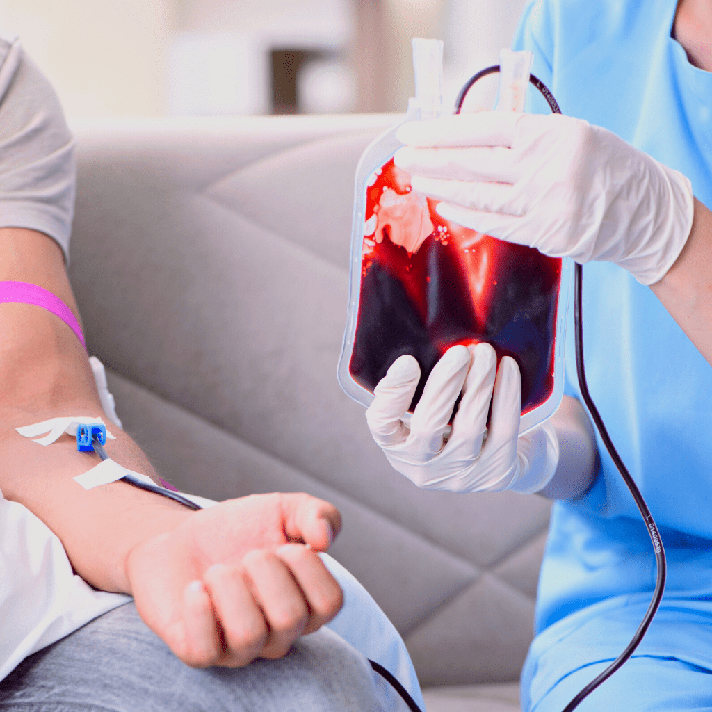 Beneficios de donar sangre